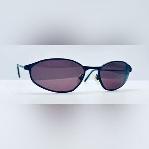 Indianapolis Black Oval Sunglasses Frames Only